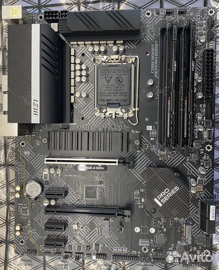 Материнская плата msi b660-a + Kingston fury 32 Гб