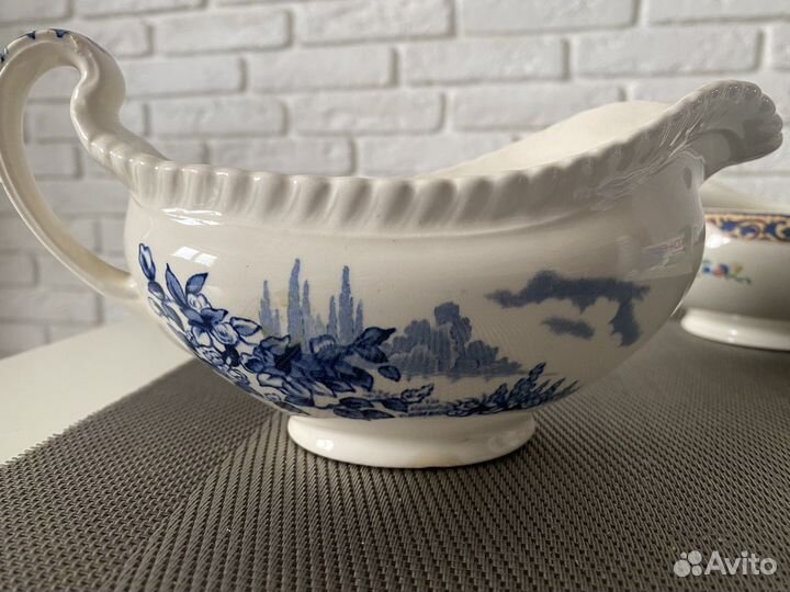 Соусники и блюдо для оливок винтаж Англия