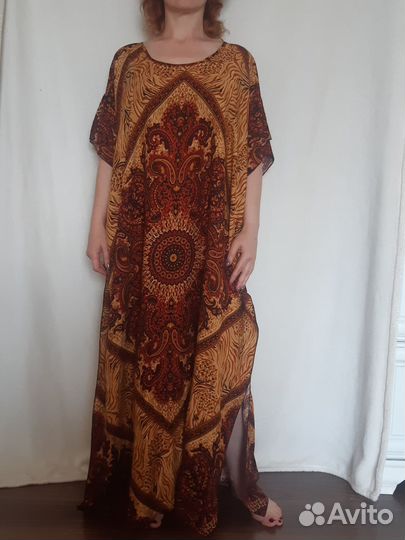 Платье длинное большой размер 54-68