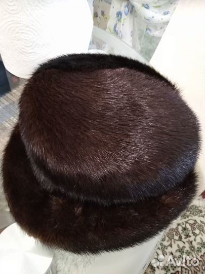 Шапка норковая женская