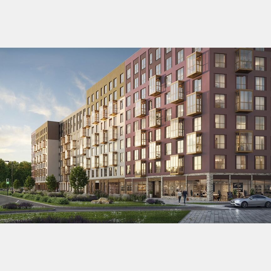 Квартира-студия, 25,2 м², 6/9 эт.