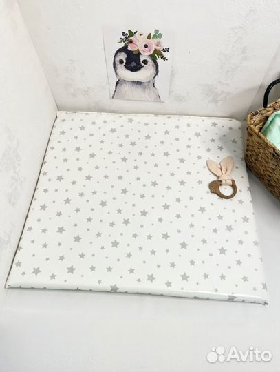 Пеленальная доска на комод с матрасиком