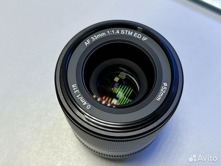 Объектив Viltrox 33 мм F1.4 XF STM для Fujifilm