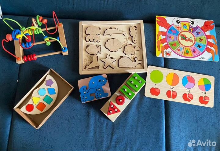 Пакеты развивающих игрушек для детей