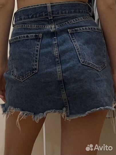 Джинсовая юбка