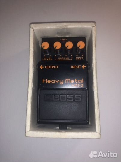 Гитарная педаль Boss Heavy Metal HM-2