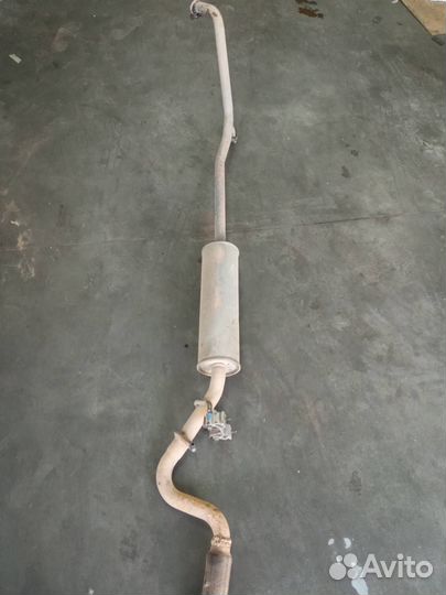 Банка глушителя средняя Peugeot 308 T7 4A