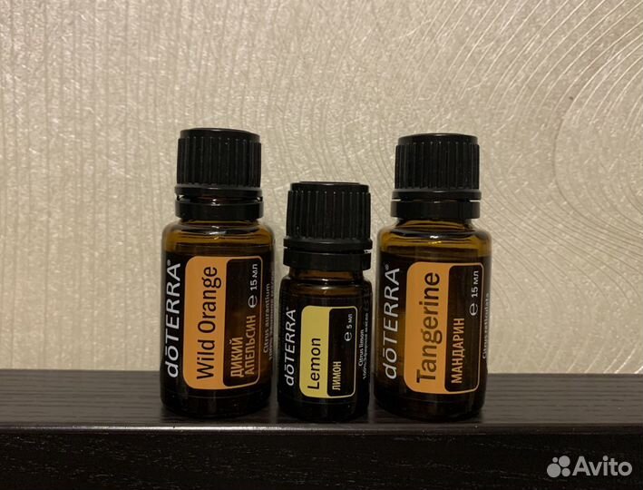 Масла терапевтического класса Doterra