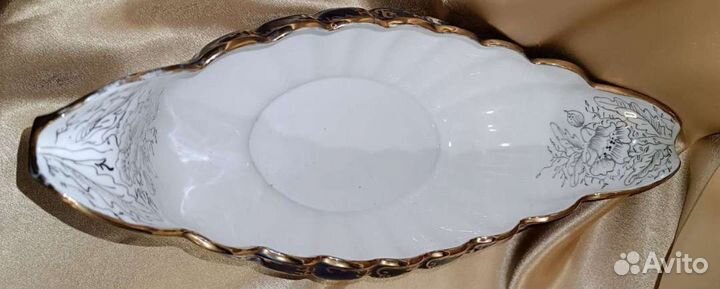 Ваза для фруктов cobalt, Румыния XX в(1965-70гг)