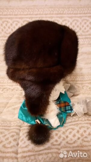 Шапка норковая женская