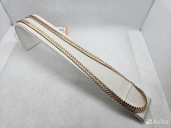 Золотая цепь Штамповка Au 585