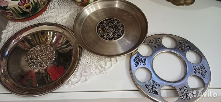 Поднос металлический СССР