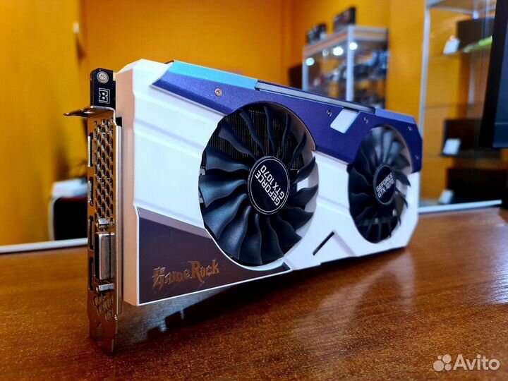 Palit GeForce GTX 1070 8G gamerock / Гарантия