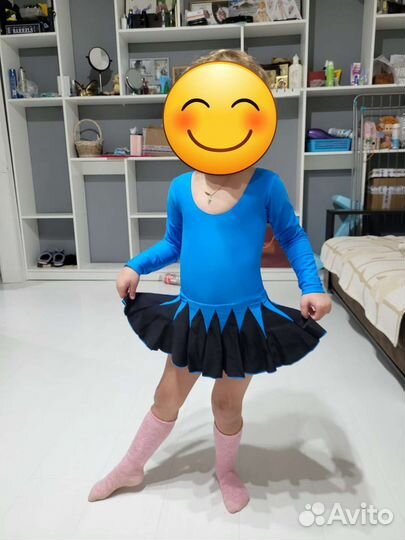 Купальник гимнастический 98-104р