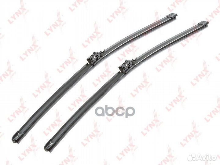 LB-1237) Комплект бескаркасных щеток стеклоочи