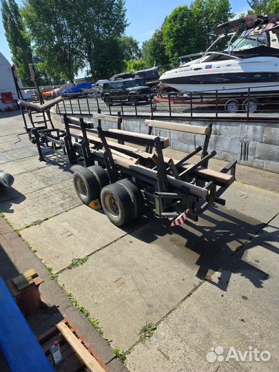 Прицеп для лодки двухосный