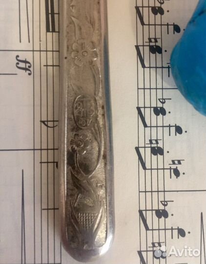 Б/у винтажные столовые ножи Труд-Вача. Цена за 2