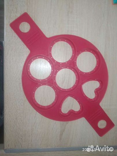 Силиконовая форма для оладьев