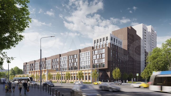 1-к. квартира, 45,3 м², 3/13 эт.