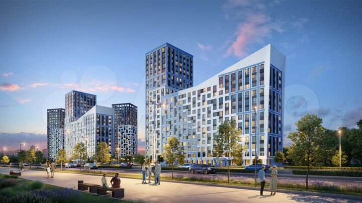 3-к. квартира, 68,4 м², 17/23 эт.