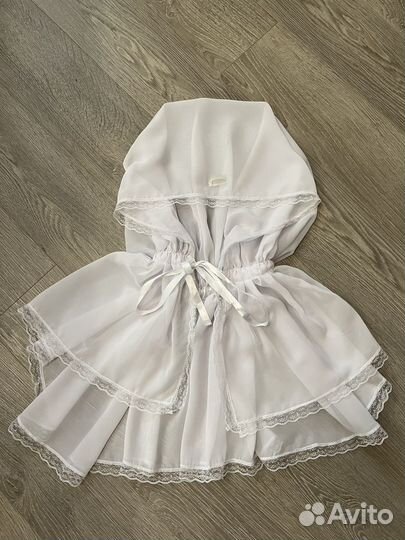 Неспадающий белый платок для храма