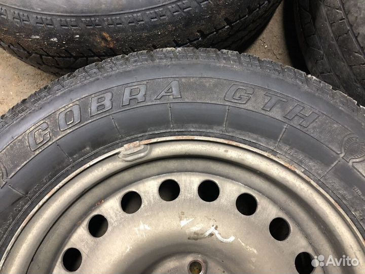 Колёса 225/60/R15 с дисками R15 на Audi, VW 4шт бу