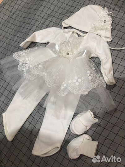 Костюм на выписку для девочки