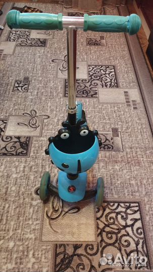 Самокат детский трехколесный бу