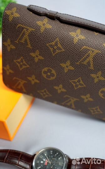 Кошелек мужской Louis Vuitton Zippy XL Канва