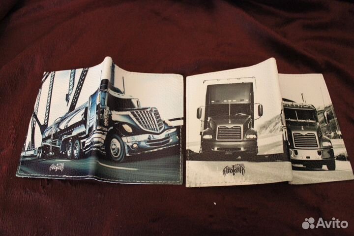 Кожаные обложки на автодокументы