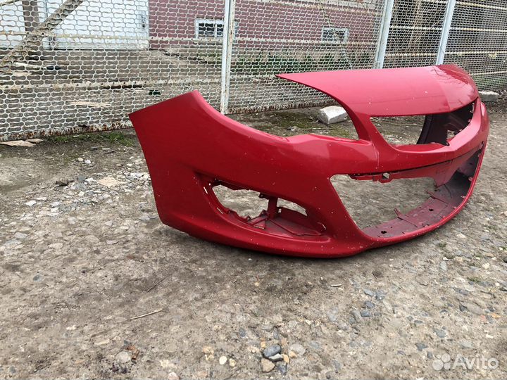 Бампер передний opel astra j рестайлинг