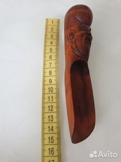 Китайская деревянная ложечка для чая