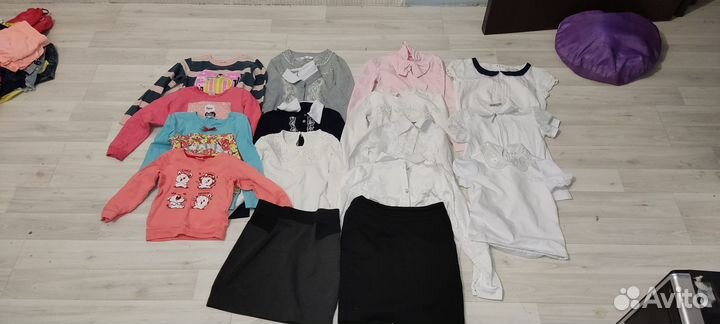 Вещи для девочки 110-116