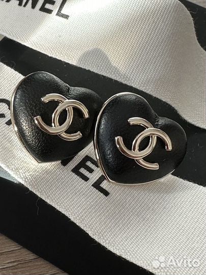 Серьги Chanel