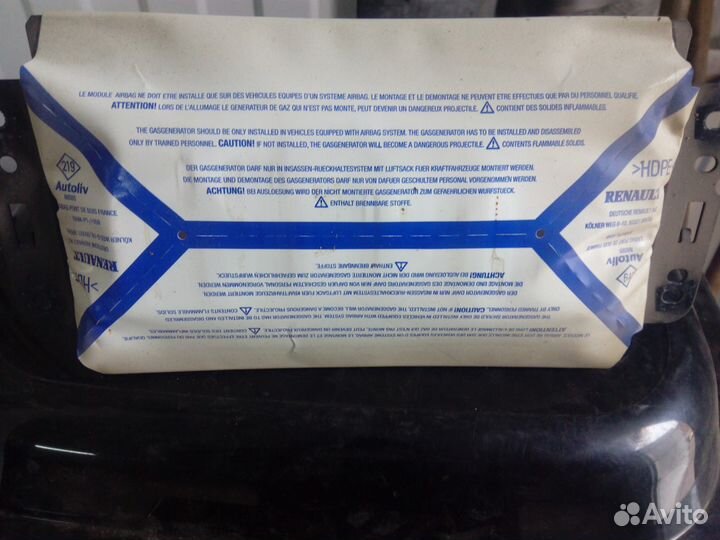 Подушка безопасности Рено Меган 2