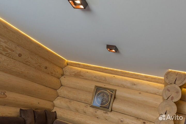 Натяжные потолки в загородный дом