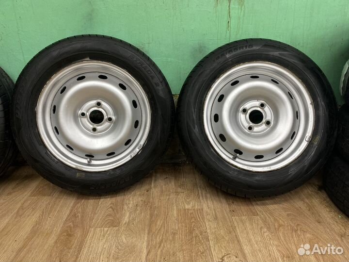 Продам комплект летних колес Solaris Rio