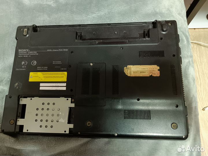 Sony vaio pcg 71812v на запчасти