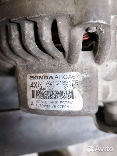 Генератор honda civic 4D