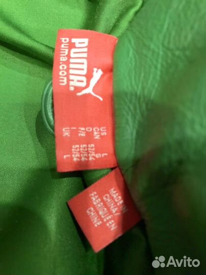 Куртка кожанная Puma