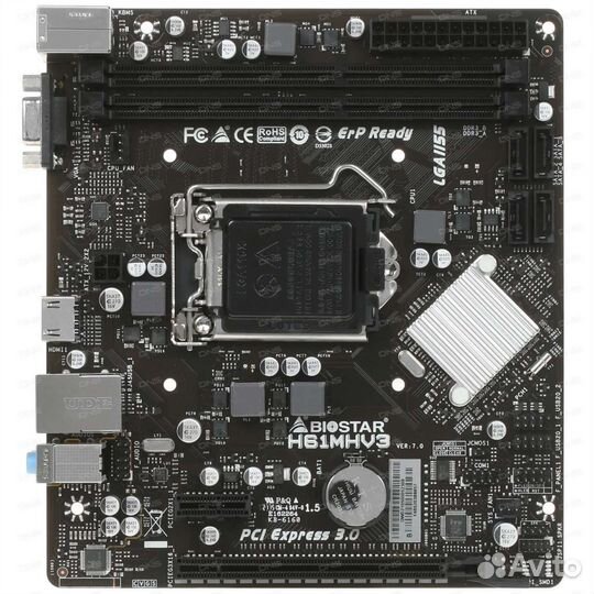 Материнская плата Biostar h61mhv3