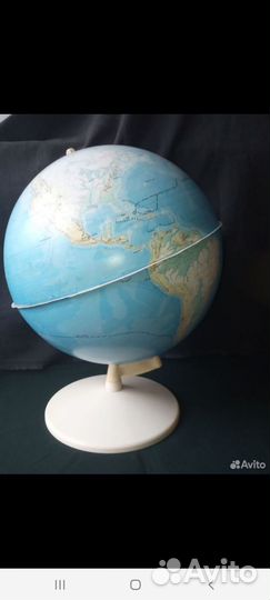 Карта глобус