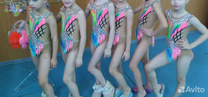 Групповые купальники для художественной гимнастики