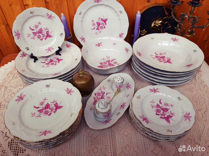 Сервиз столовый СССР Барановка