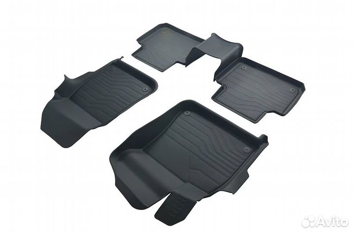 Коврики резиновые 3D LUX Volkswagen Touareg III
