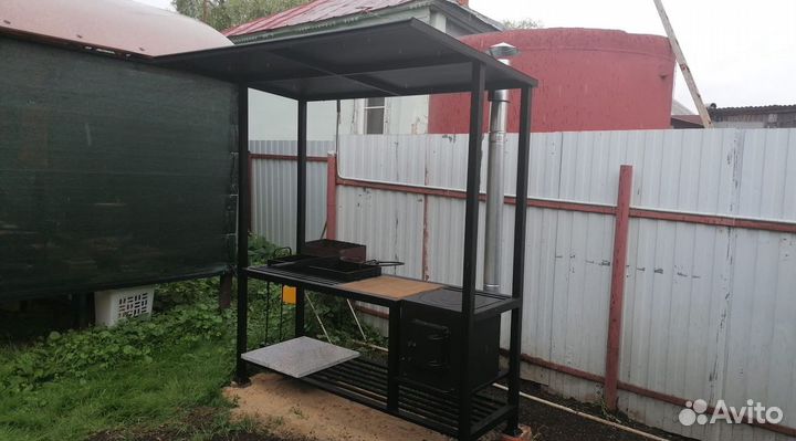 Мангал В стиле лофт