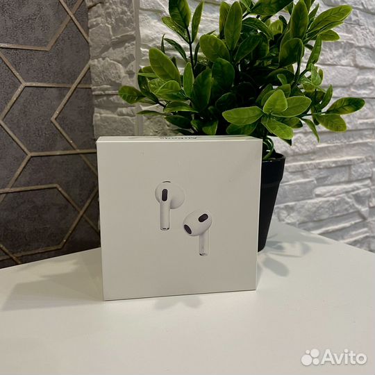 Беспроводные наушники airpods 3 premium