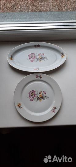 Тарелка и Селёдочница польша giesche