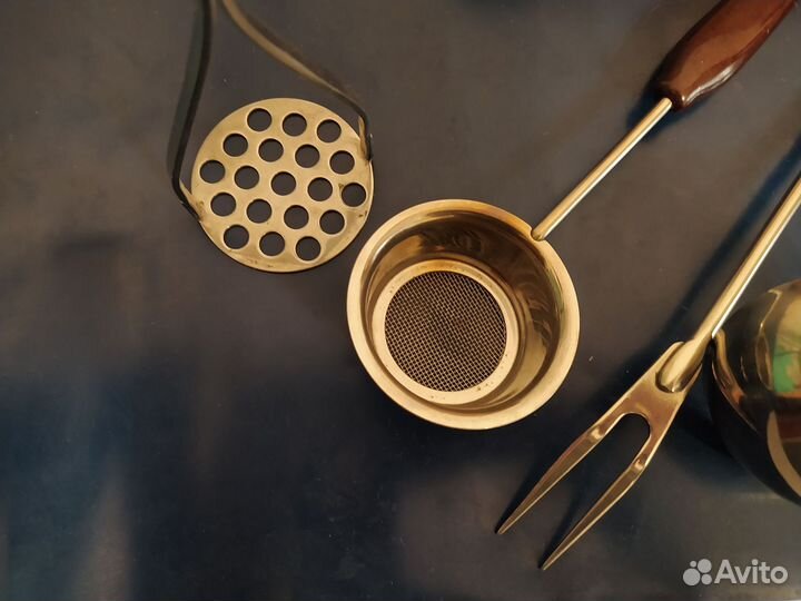 Кухонные принадлежности, набор. Нержавейка. СССР