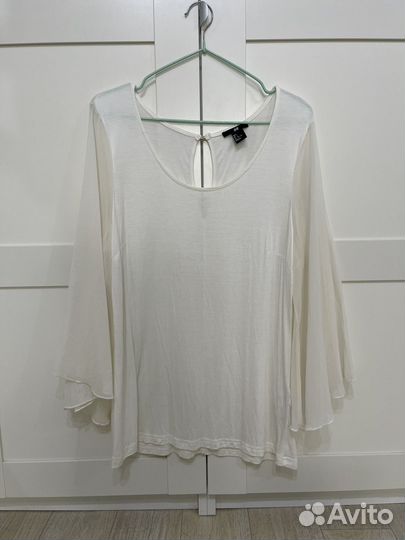 Блуза hm с воздушными рукавами